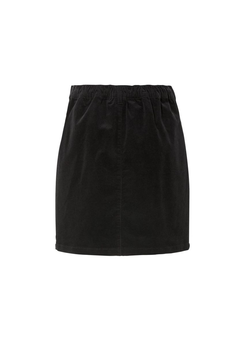 Черная повседневная юбка вельветовая для женщины lidl 481567 42(m) Esmara