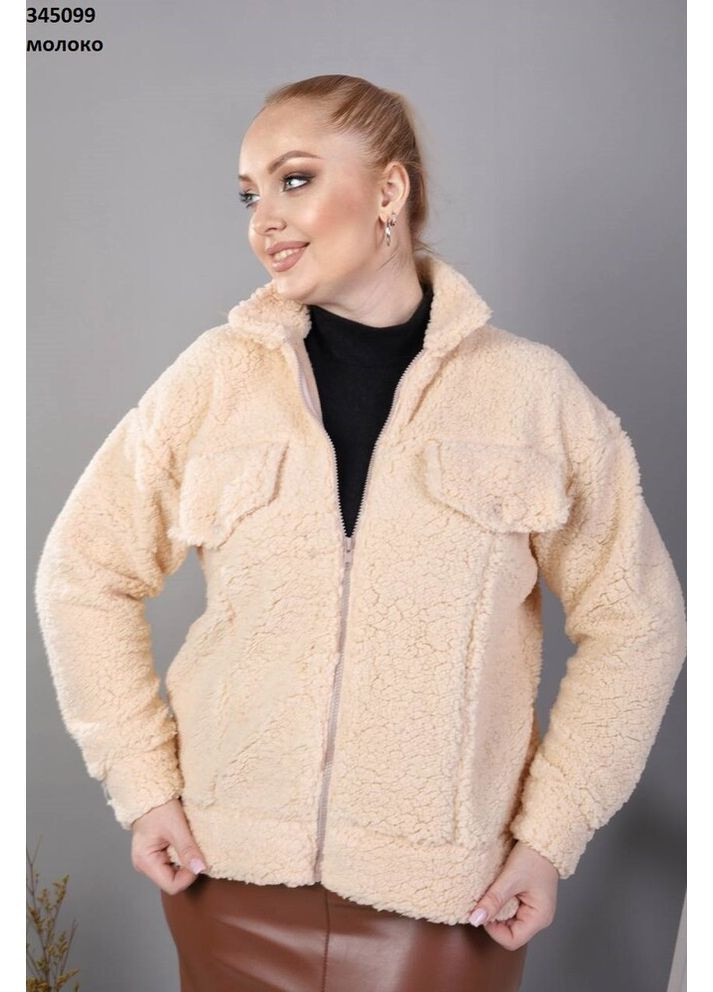 Кофта женская эко-мех "тедди" No Brand (365783583)