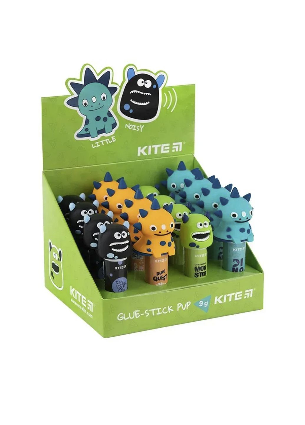 Клей-олівець з фігурним ковпачком колір різнокольоровий CB-00281318 Kite (343413506)