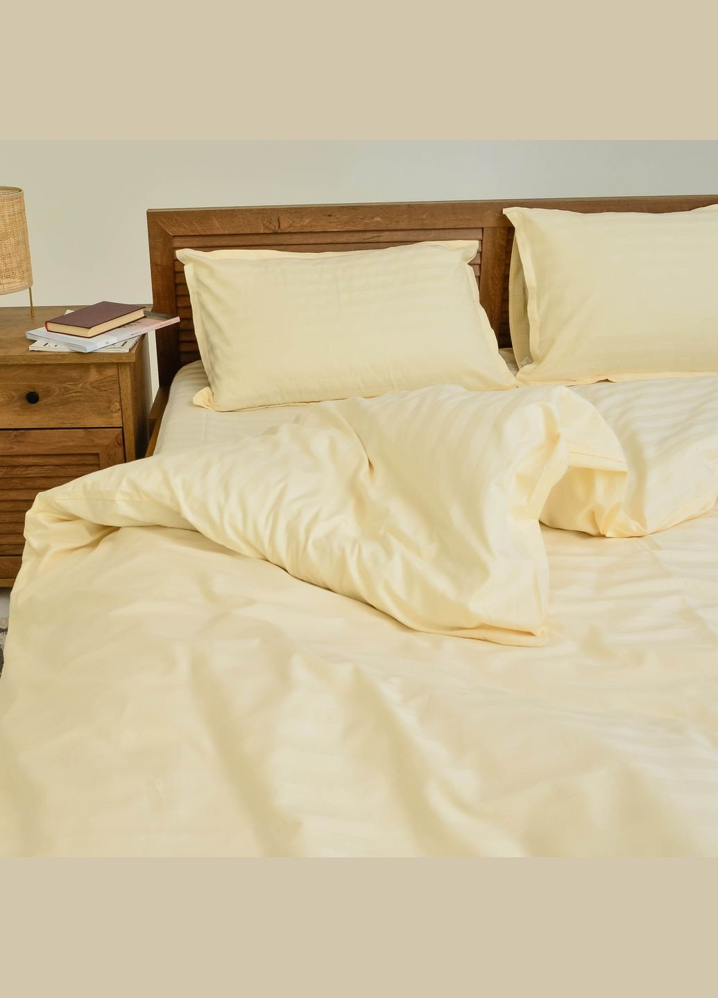 Комплект постільної білизни Полуторний Сатин Stripe 70 Tiare (365289321)