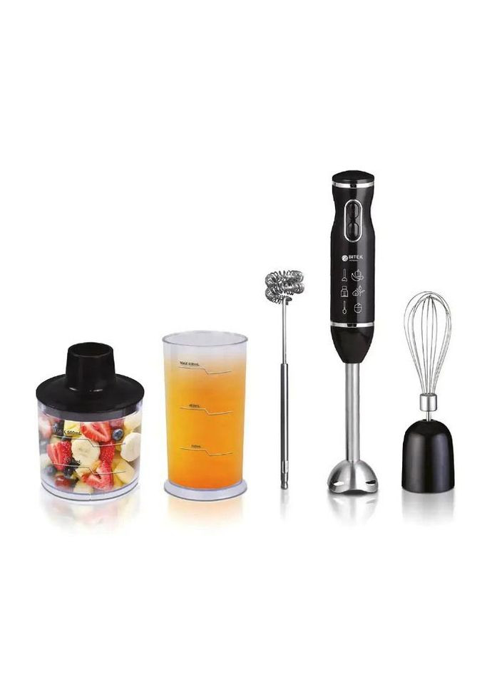 Блендер подрібнювач капучинатор міксер 5в1 BT-314B 800 Вт BiTEK (315344977)