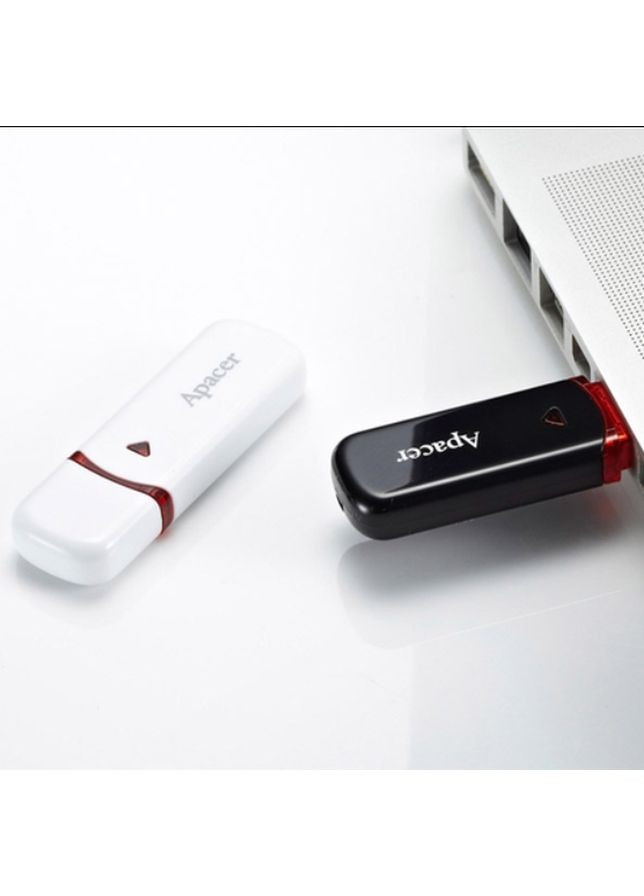Флеш-накопичувач USB 2.0 32Gb White (AP32GAH333W-1) Apacer AH333 (372685637)