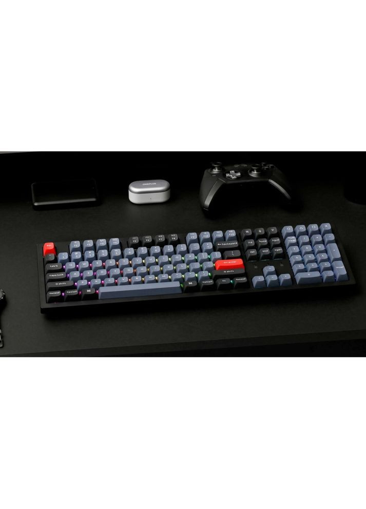Клавиатура K10 PRO 100 Key K pro Brown RGB Hot-Swap Black (K10P-H3-UA) Keychron (322936164)