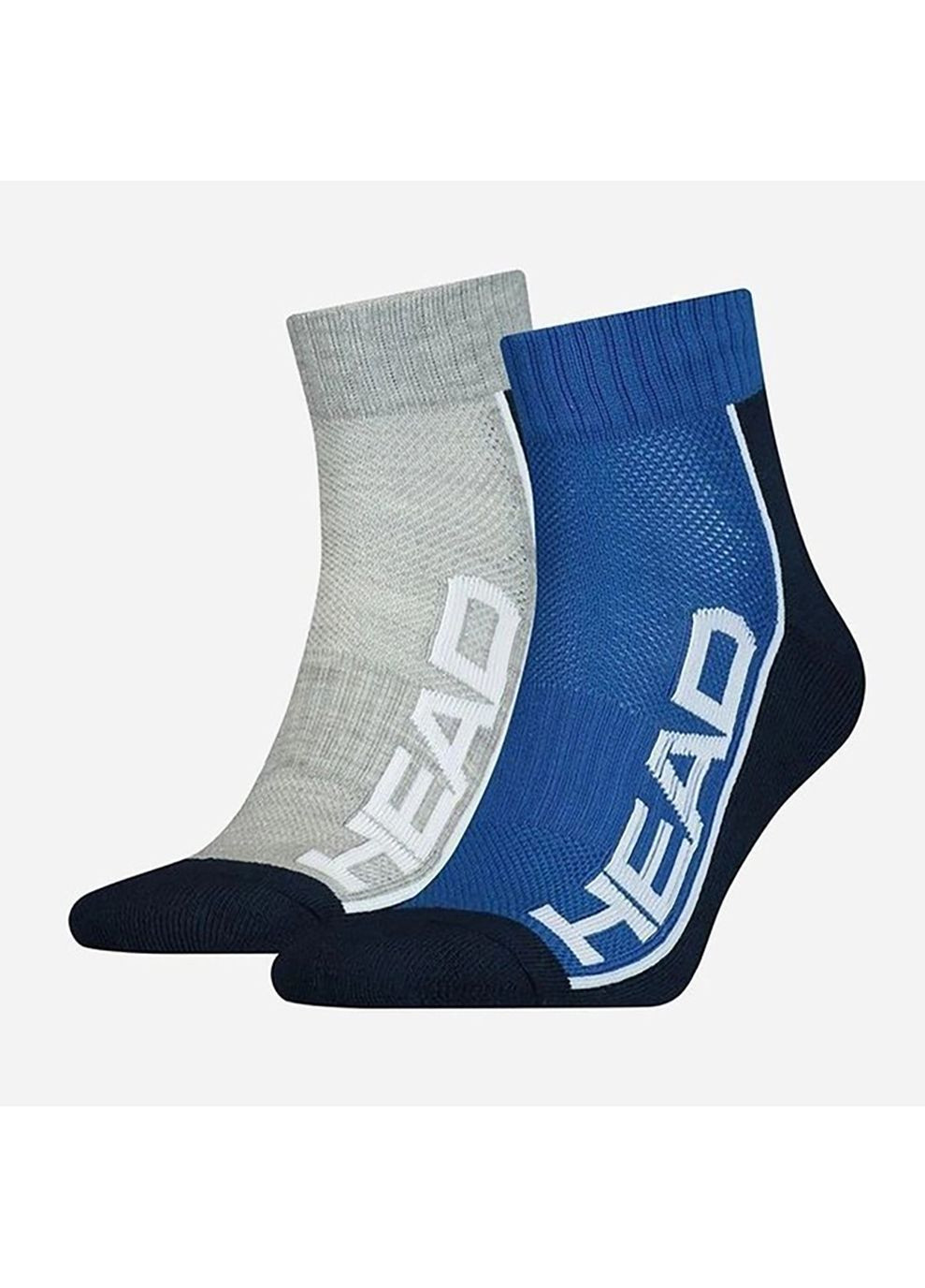 Шкарпетки ead Performance quarter 2-pack blue/grey Head (282616317)