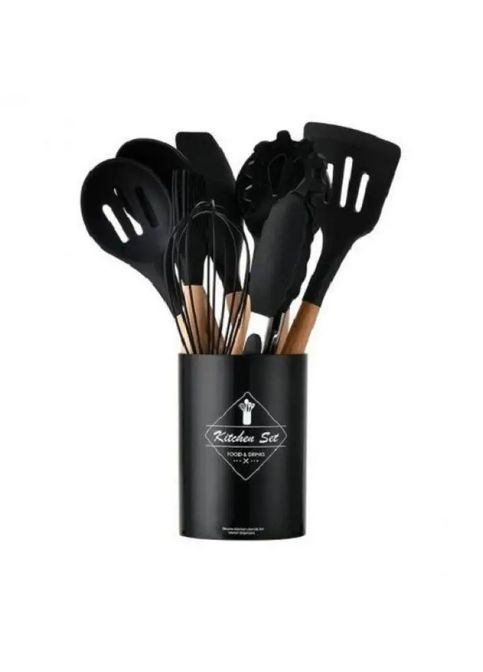 Набор кухонных принадлежностей 12 предметов UN-1871, Набор кухонных предметов на подставке Unique (365812988)