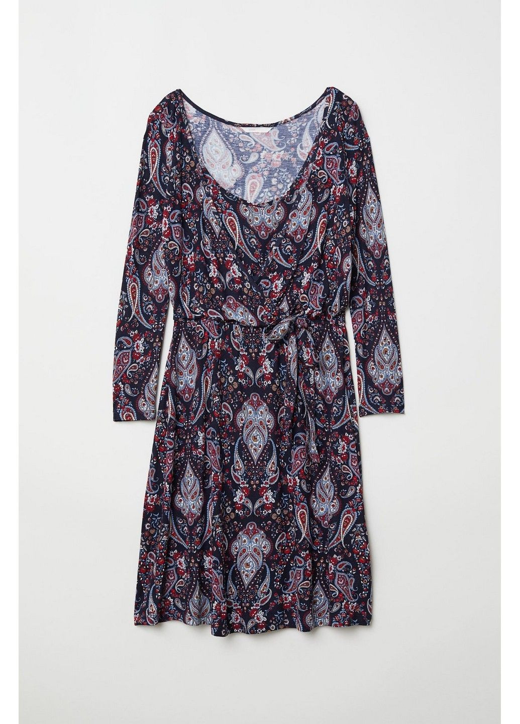 Темно-синее кэжуал платье для кормящих мам H&M турецкие огурцы