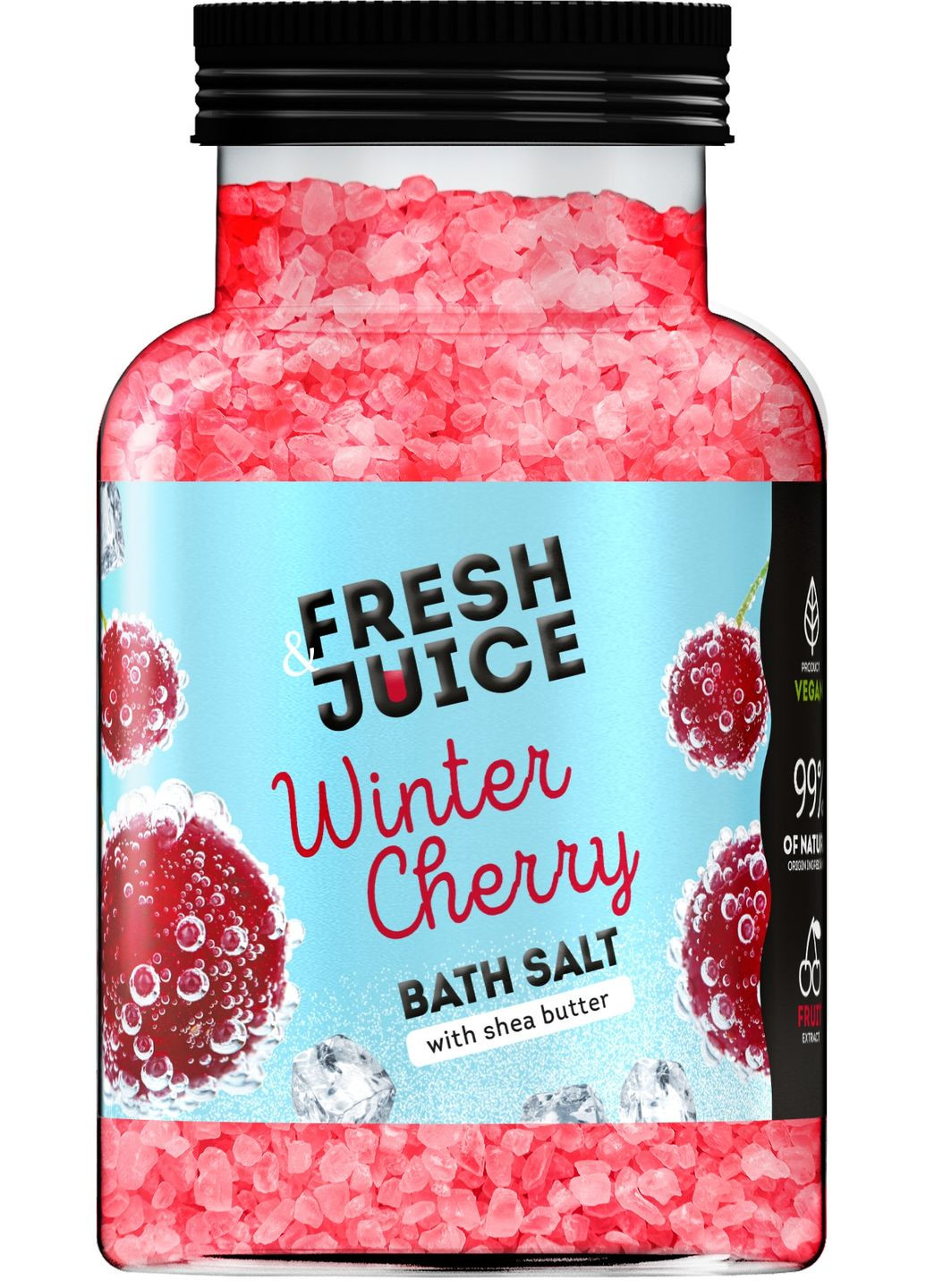 Соль для ванн Winter Cherry, 700 г Fresh Juice (346241109)