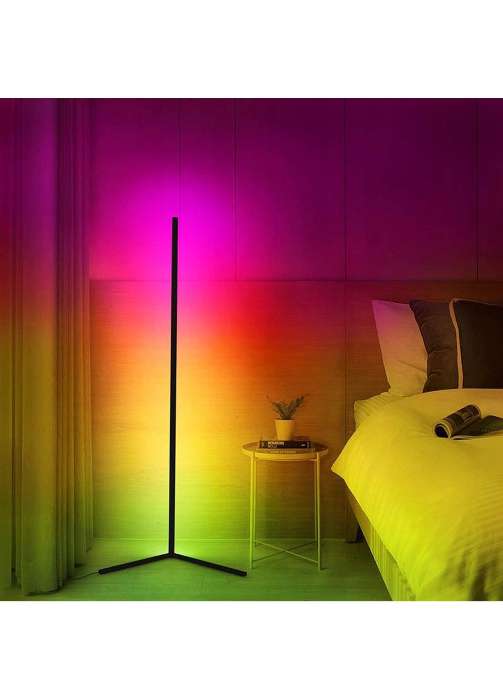 Уценка Напольная угловая LED лампа RGB Magic 1 Bluetooth USB with app Epik (291879476)