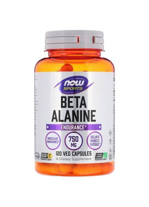 Beta-Alanine, Endurance 750 mg 120 Veg Caps Now Foods (362418904)