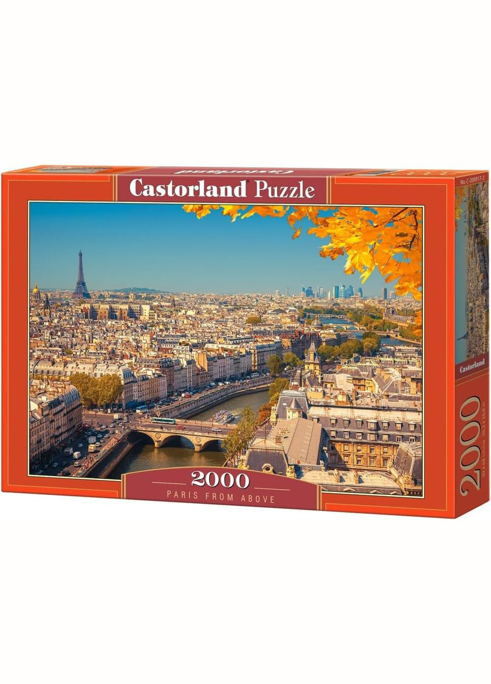 Пазл Панорама Парижу 2000 деталей Castorland (317187347)