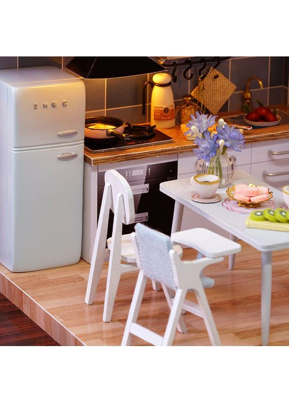 Кукольный дом конструктор DIY L-023-BC Таунхаус Cute Room (362456142)