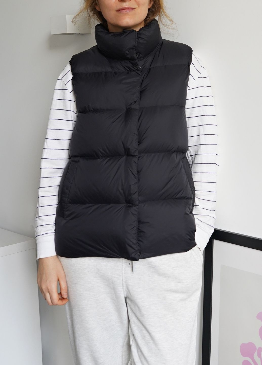 Жіночий базовий пуховий жилет One (360974170)