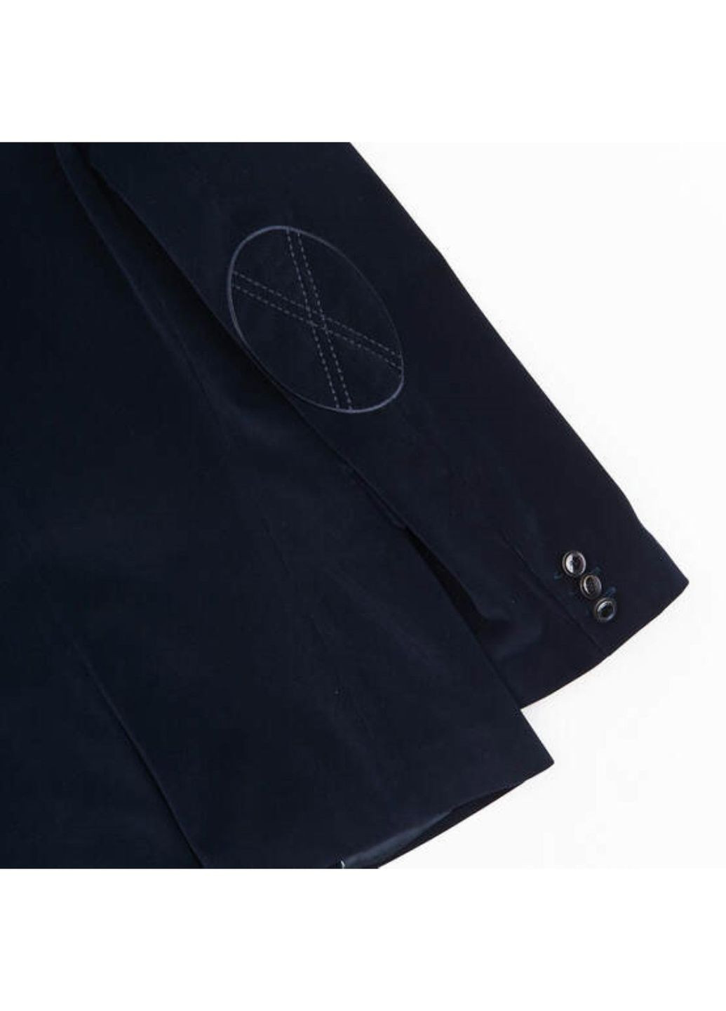 Темно-синий демисезонный классический костюм двойка Lakids 11-1