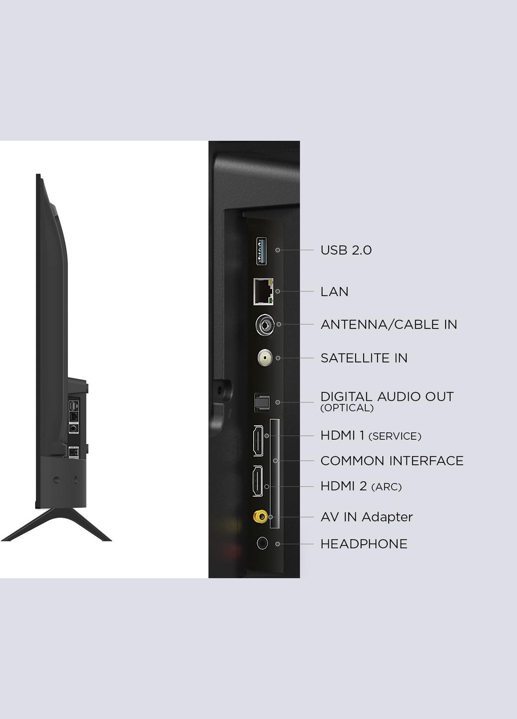 Телевізор 32SF540 TCL (335814548)
