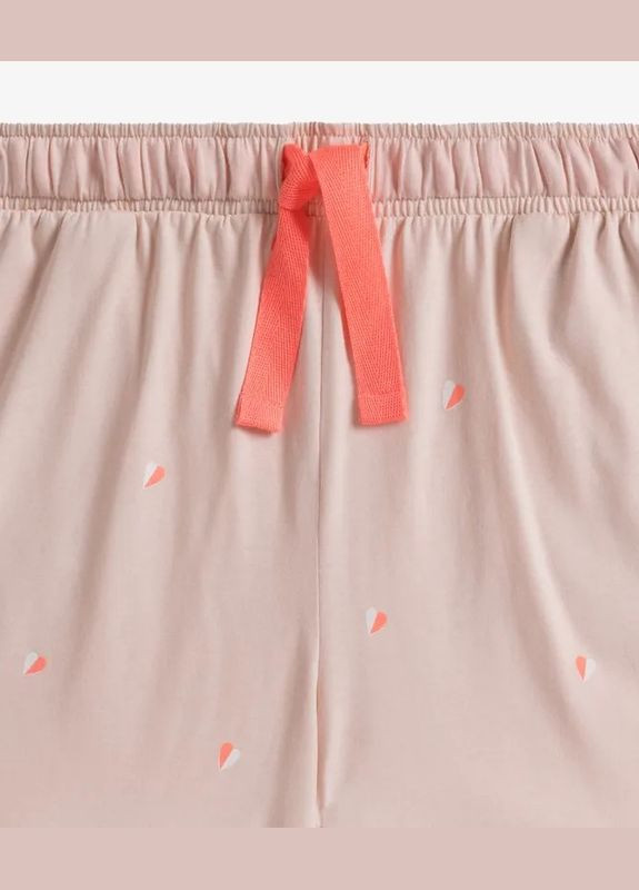 Рожева всесезон жіноча піжама nlp футболка + шорти Atlantic
