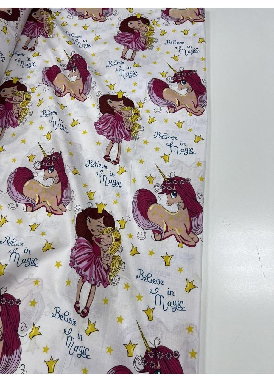 Постільна білизна Принцеса, бязь Евро розмір, наволочки 70/70 No Brand (364220229)