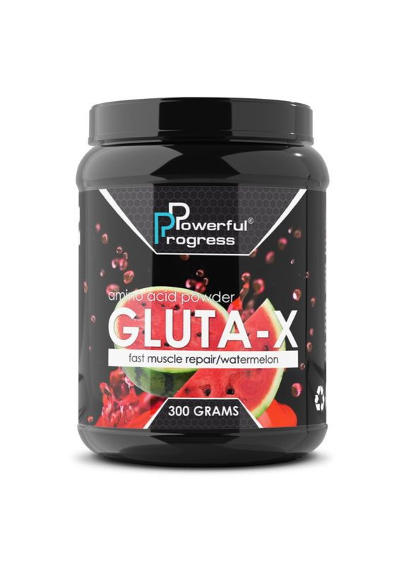 Амінокислота L-Glutamine, 300 грам - Кавун Powerful Progress (322238189)
