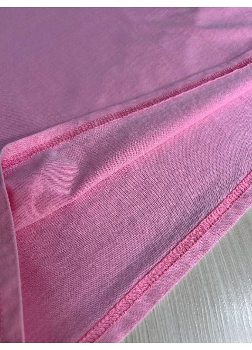 Футболка женская A-N 27039 вареная тай-дай оверсайз хлопок с надписью No Brand - (333559255)