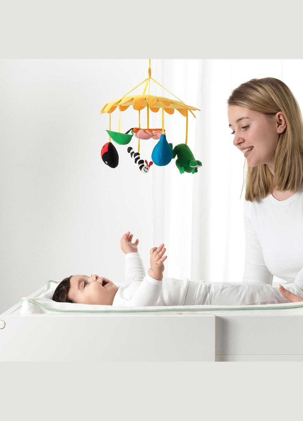 Карусель для дитячих ліжечок ІКЕА KLAPPA (40365026) IKEA (278408551)