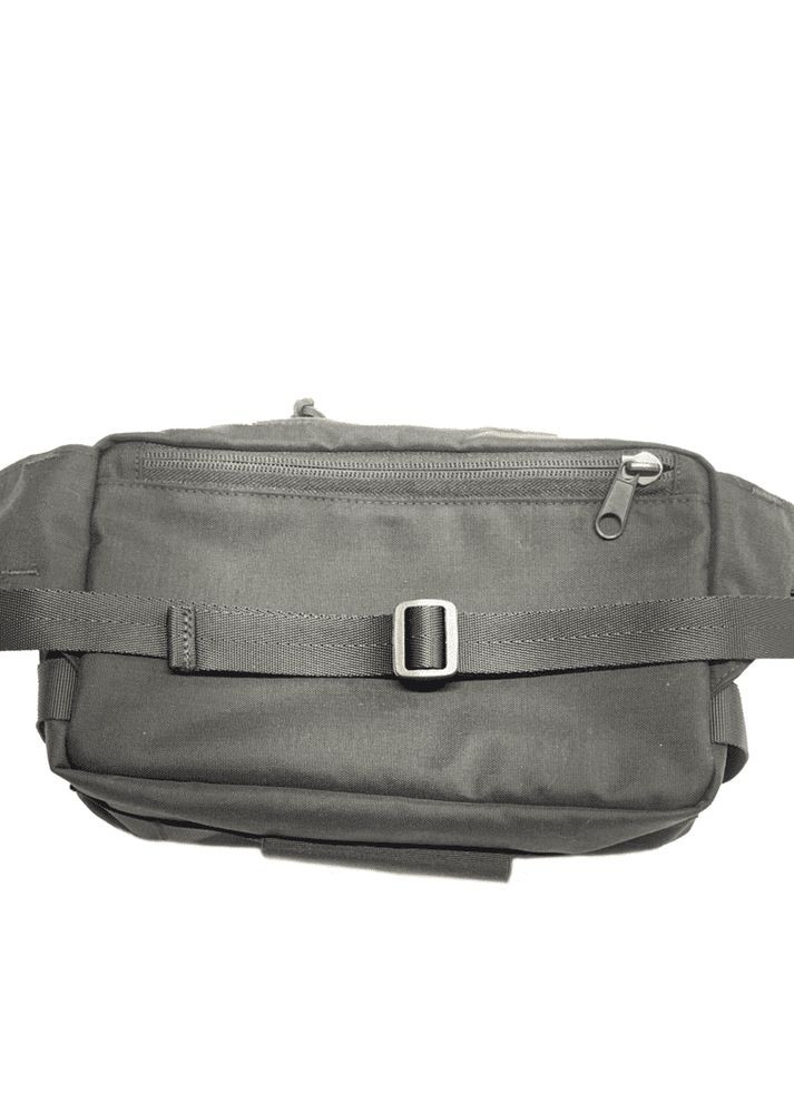 Мілітарна сумка-бананка Чорна XL SVIT (367254616)