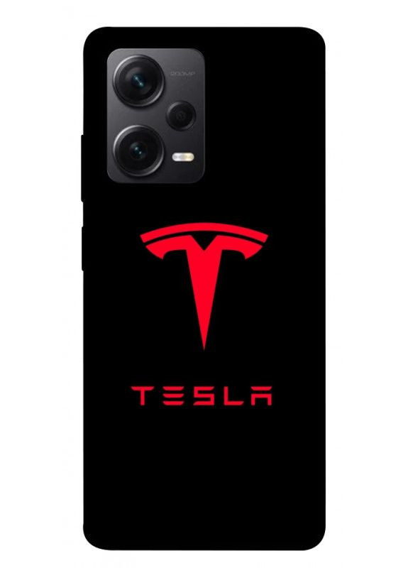 Чохол з принтом для Xiaomi Redmi Note 12 Pro+ 5G / для Ксяомі, сяомі, ксіомі редмі ноте 12 про+ плюс Tesla No Brand (338608180)