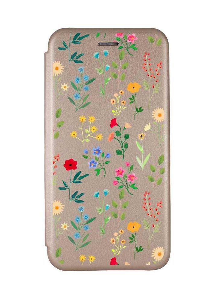 Чохол-книжка з малюнком для Samsung Galaxy A14 5G Золотий:: Квітковий фон (принт 269) Creative (360712726)