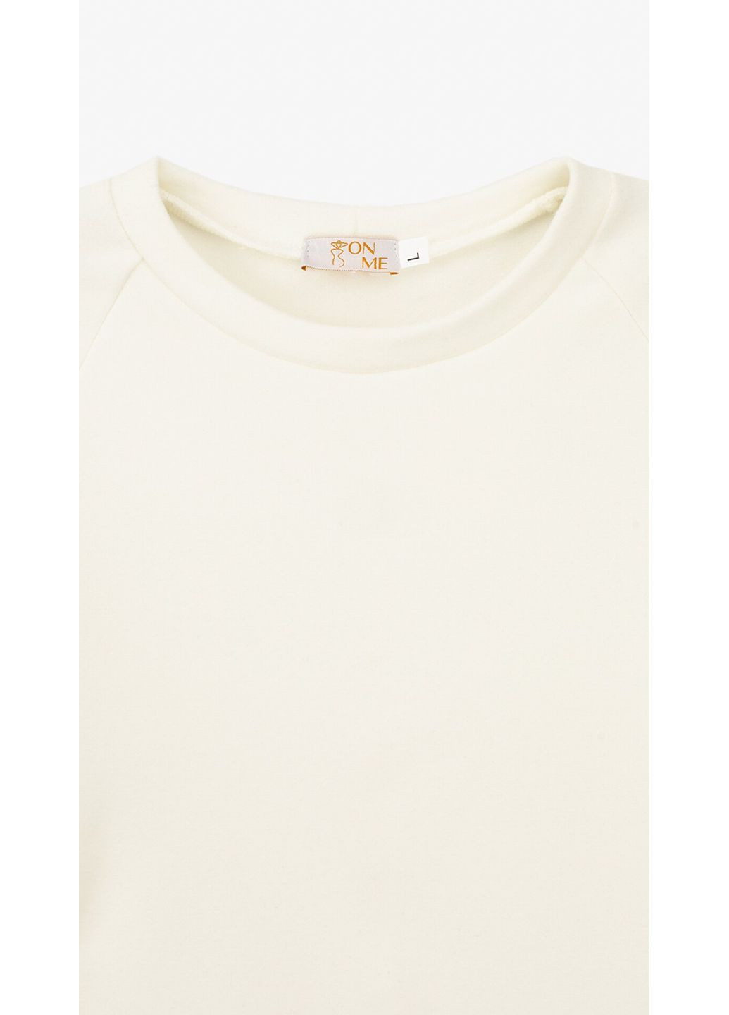 Лонгслив однотонный женский 2538 Молочный shop (2000999303265) On me (362036588)