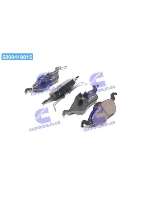 Колодка торм. диск. FORD FOCUS передн. (пр-во SANGSIN) SP1259 HI-Q (364975736)