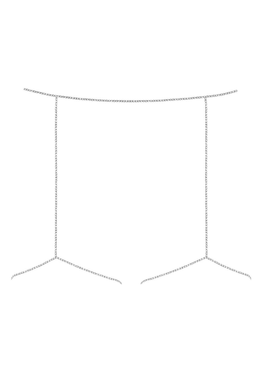 Ланцюжок на стегна з підвіскою Bijoux 905 срібляста Obsessive (335833463)