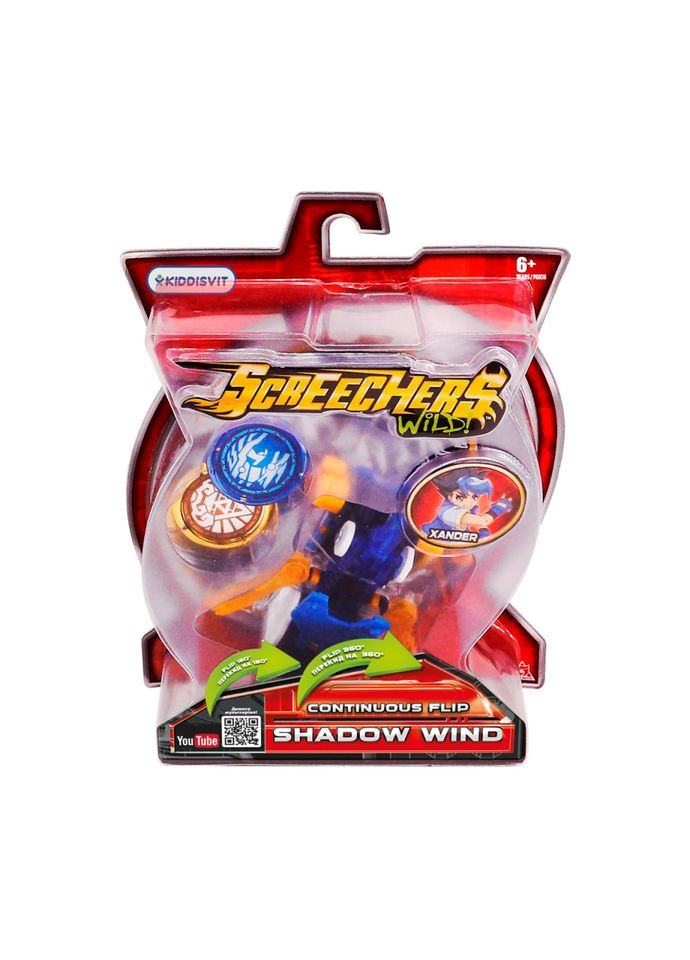 Машинка-трансформер Шедоу Вінд EU684101 Screechers Wild (368887248)