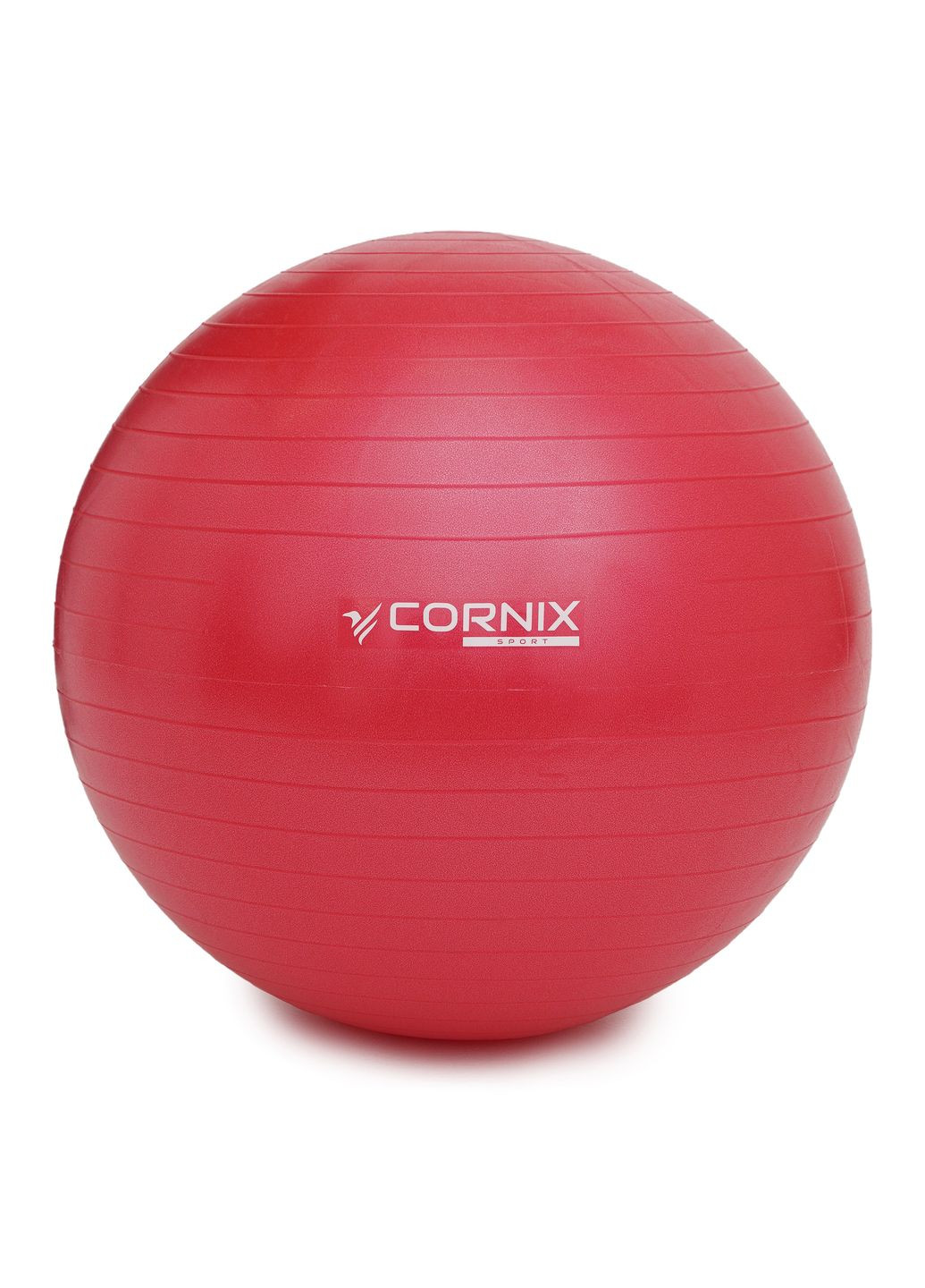 М'яч для фітнесу (фітбол) 65 см AntiBurst Red Cornix xr-0019 (275334077)