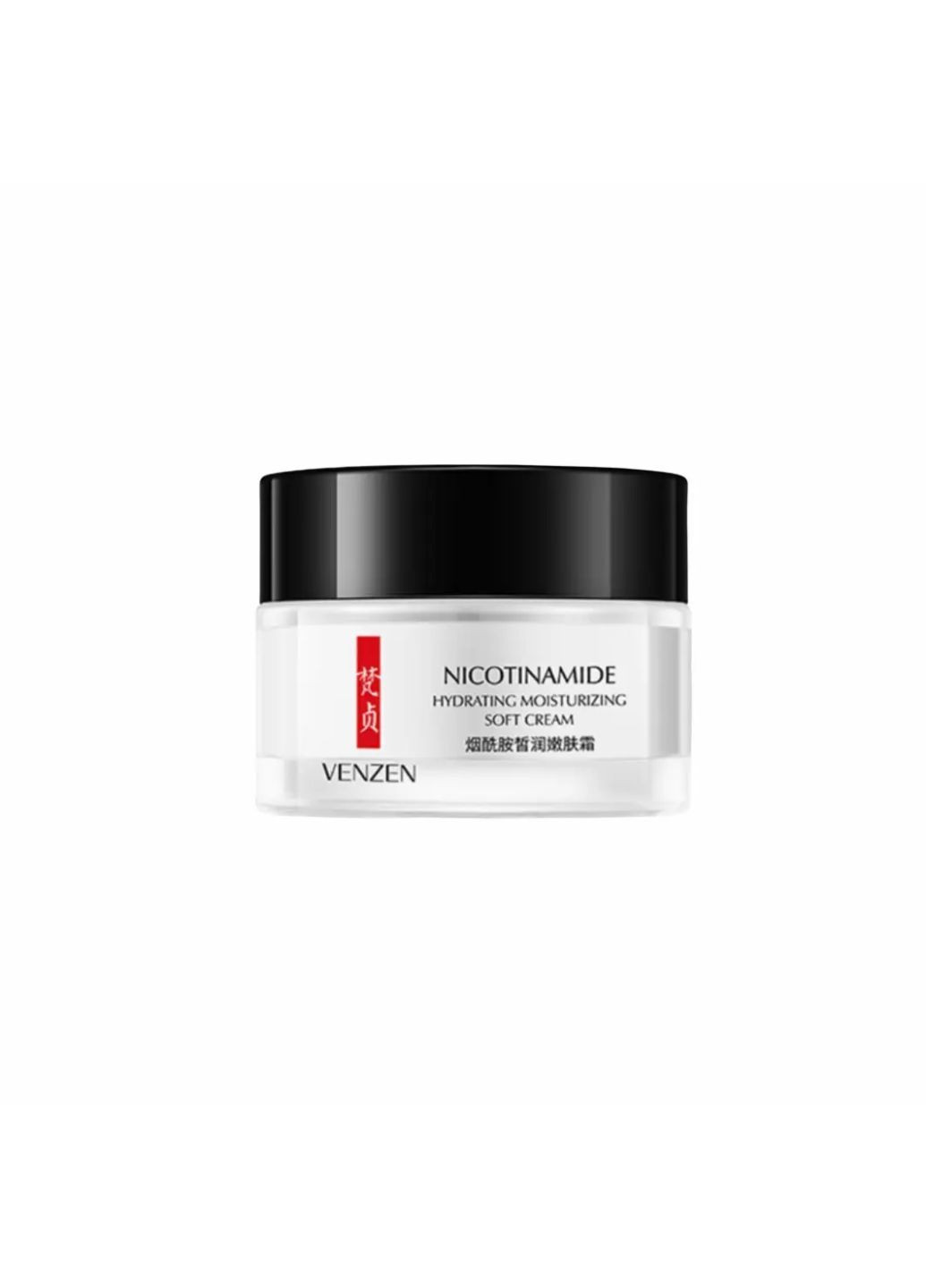 Крем для обличчя з екстрактом нікотинаміду Nicotinamide Hydrating Moisturizing Soft Cream, 50 мл Venzen (289753920)