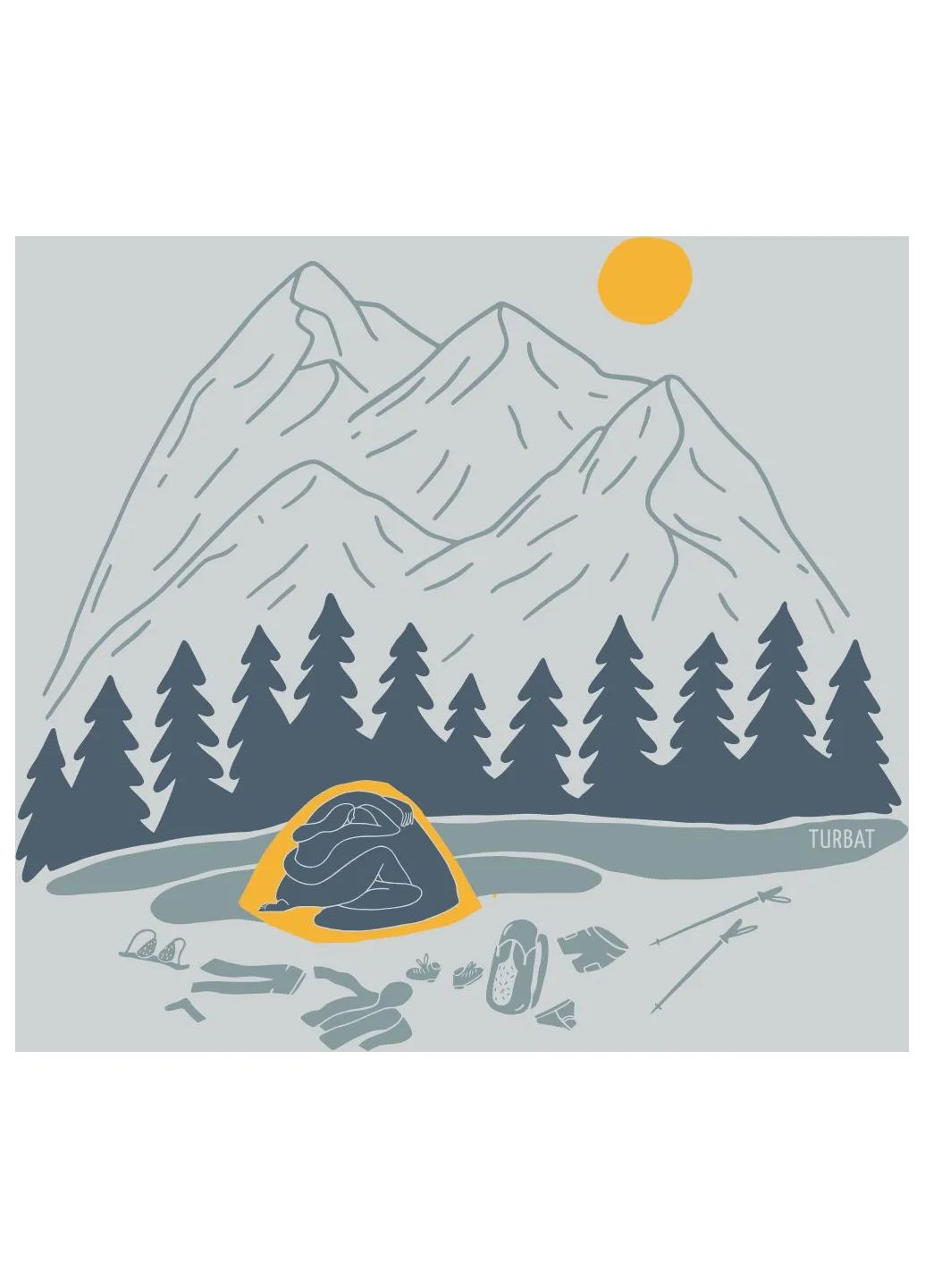 Футболка Romantyka 2 Wmn Серый Turbat (340252046)