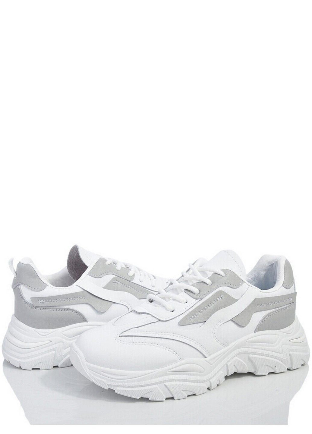 Белые всесезон кожаные кроссовки maap100-1 Stilli