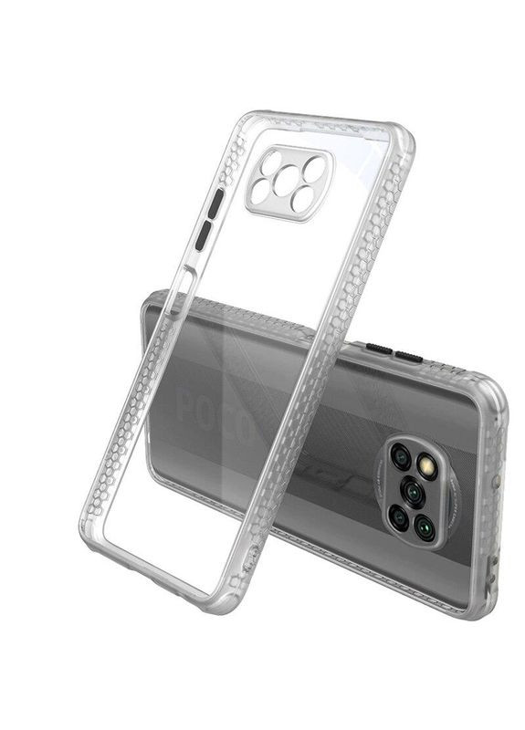 360 протиударний чохол для Poco X3 Pro Прозорий двосторонній чохол на поко х3 про Xiaomi (322213021)