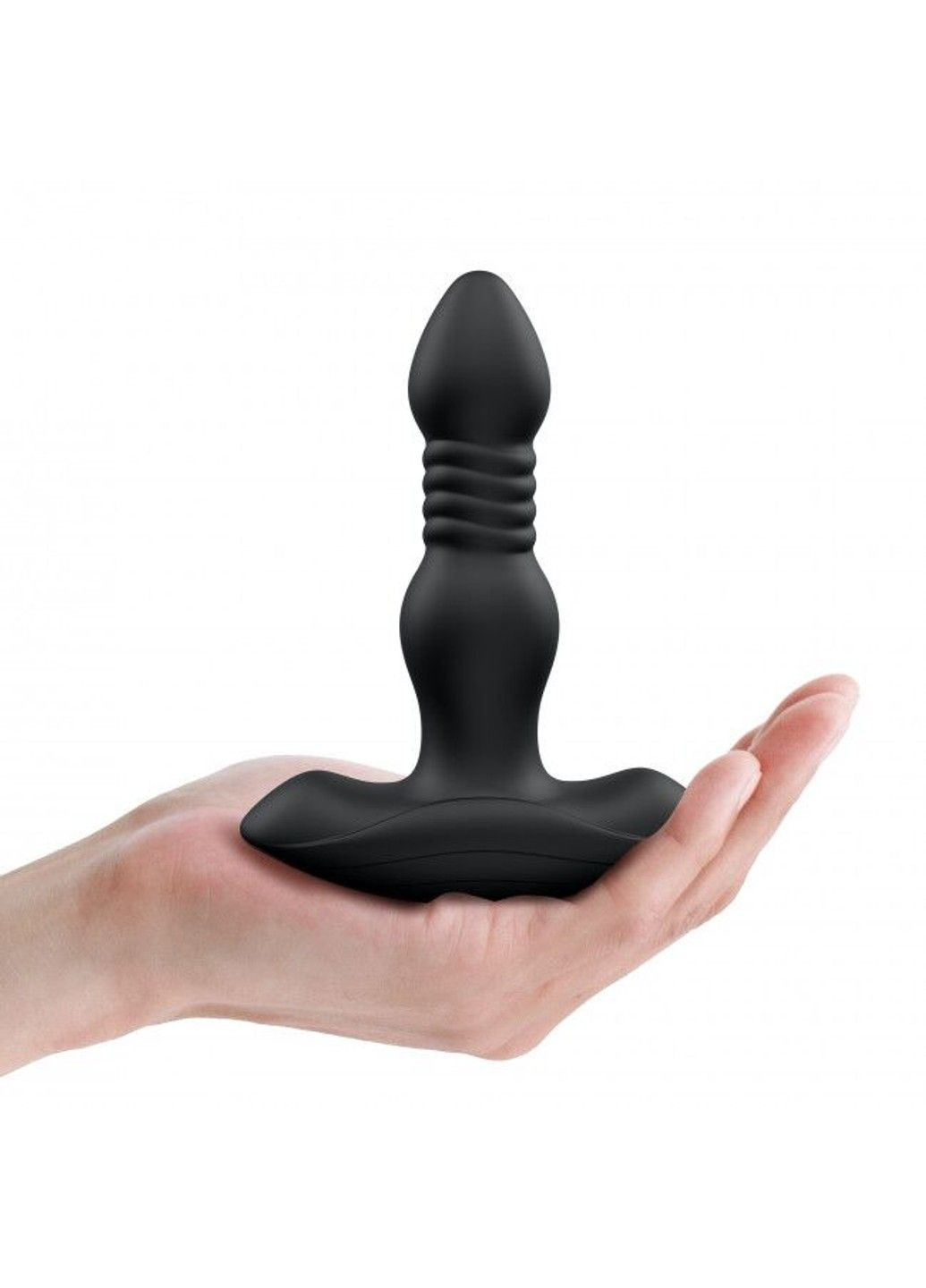 Анальна пробка з вібрацією та пульсацією DEEP STORMER потужний вібратор для анальної стимуляції Dorcel (298473413)