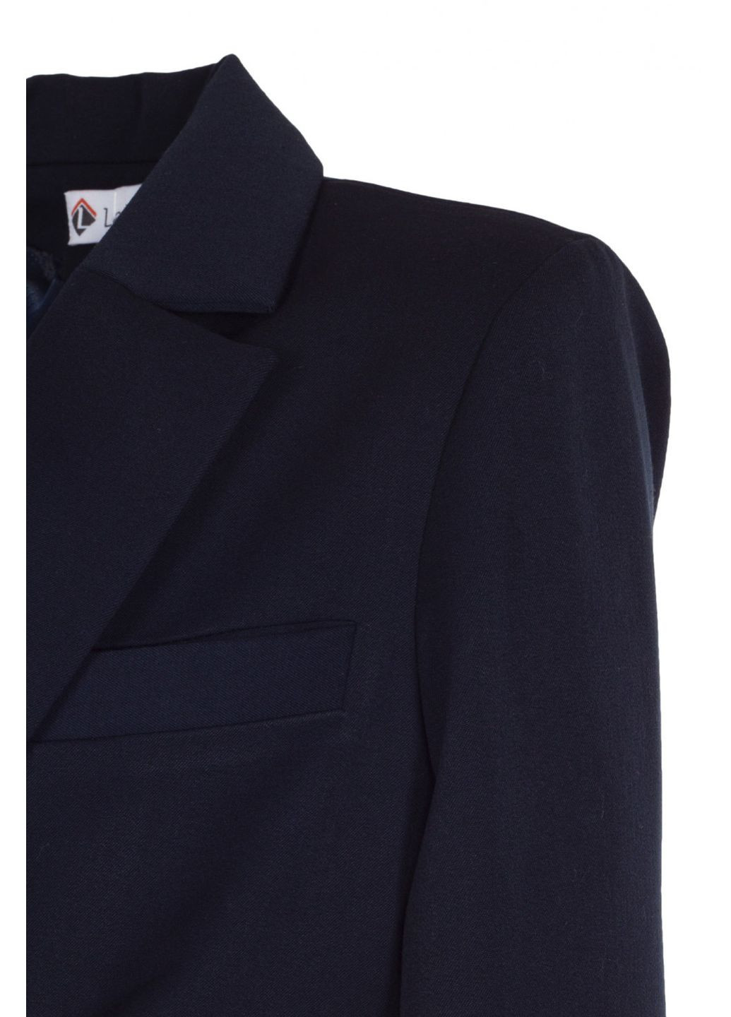 Темно-синий женский жакет женский стильный короткий (ll205560063) LadyLike - всесезон