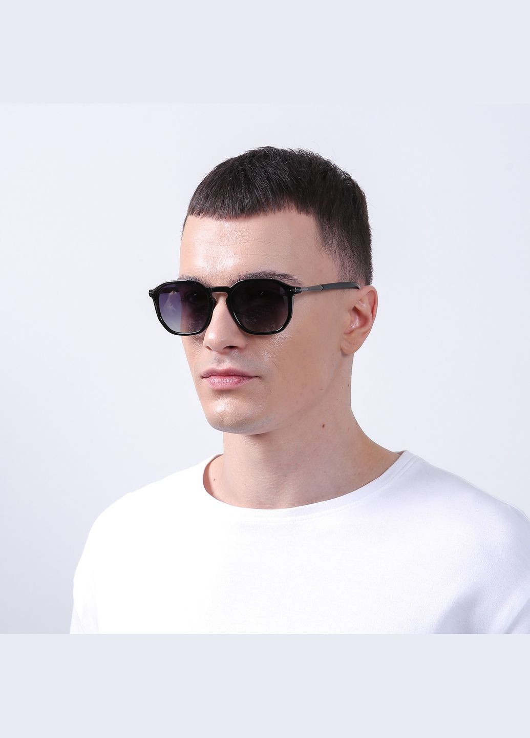 Сонцезахисні окуляри з поляризацією Фешн-класика чоловічі 724-310 LuckyLOOK 724-310М (322855402)