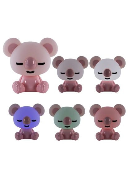 Нічник (K24-491-2-2) Kite Світильник LED з акумулятором Koala, рожевий (367829990)