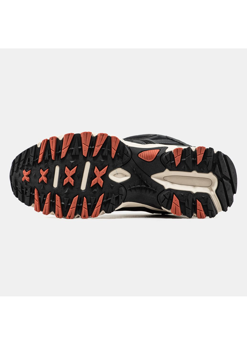 Черные демисезонные кроссовки мужские nike v2k black orange gore-tex termo | найк в2к рантекк термо черные No Brand