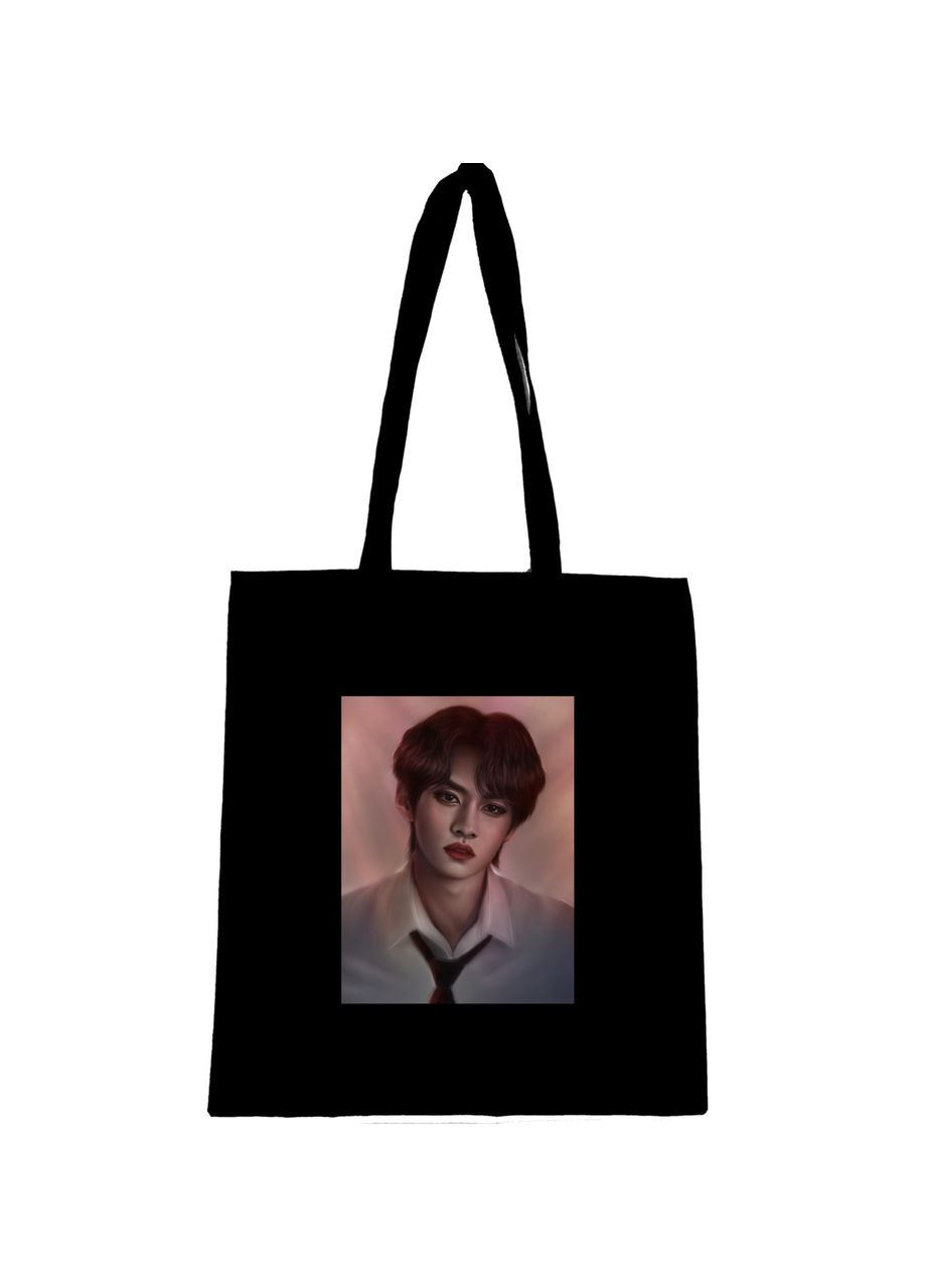 Эко сумка шопер стрей кидс, линоу, ли минхо, stray kids, lee know Handmade (292713754)