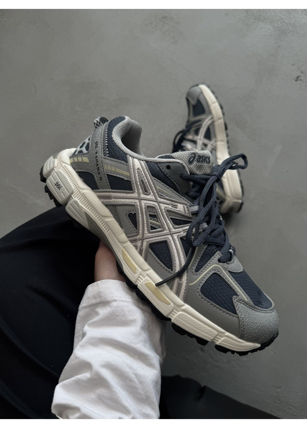 КРОСІВКИ ЖІНОЧІ ASICS GEL-KAHANA 8 GTX GREY / BEIGE АСІКС ГЕЛЬ КАХАНО No Brand сірі демісезони (367171466)