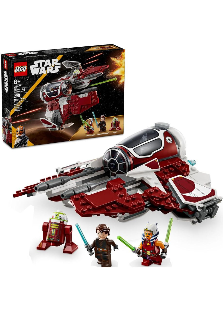 Лего Звездные войны Джедайский перехватчик Асоки Стар Варс Star Wars 75401 Lego (372012326)