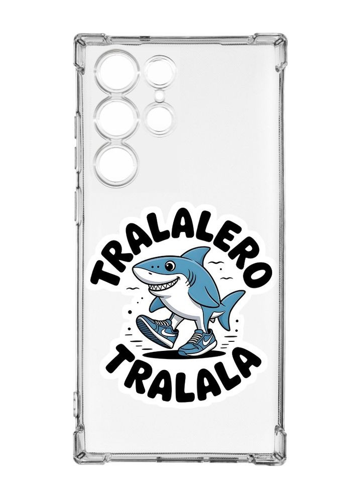 Чохол з потовщеними кутами на Samsung Galaxy S23 Ultra Акула Тралалеро Тралала (принт 416) Creative (361112678)