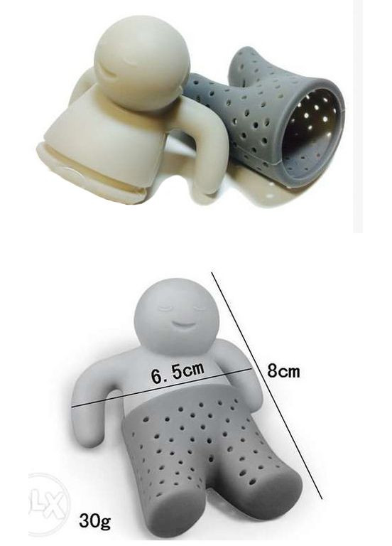 Заварник ситечко для заваривания для чая силиконовый человечек "Мистер Чай" Kitchen Master (307835389)