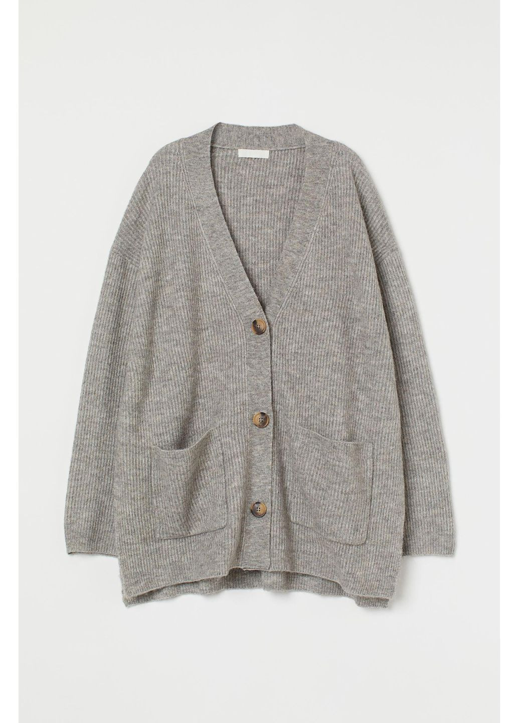 Серый кардиган H&M