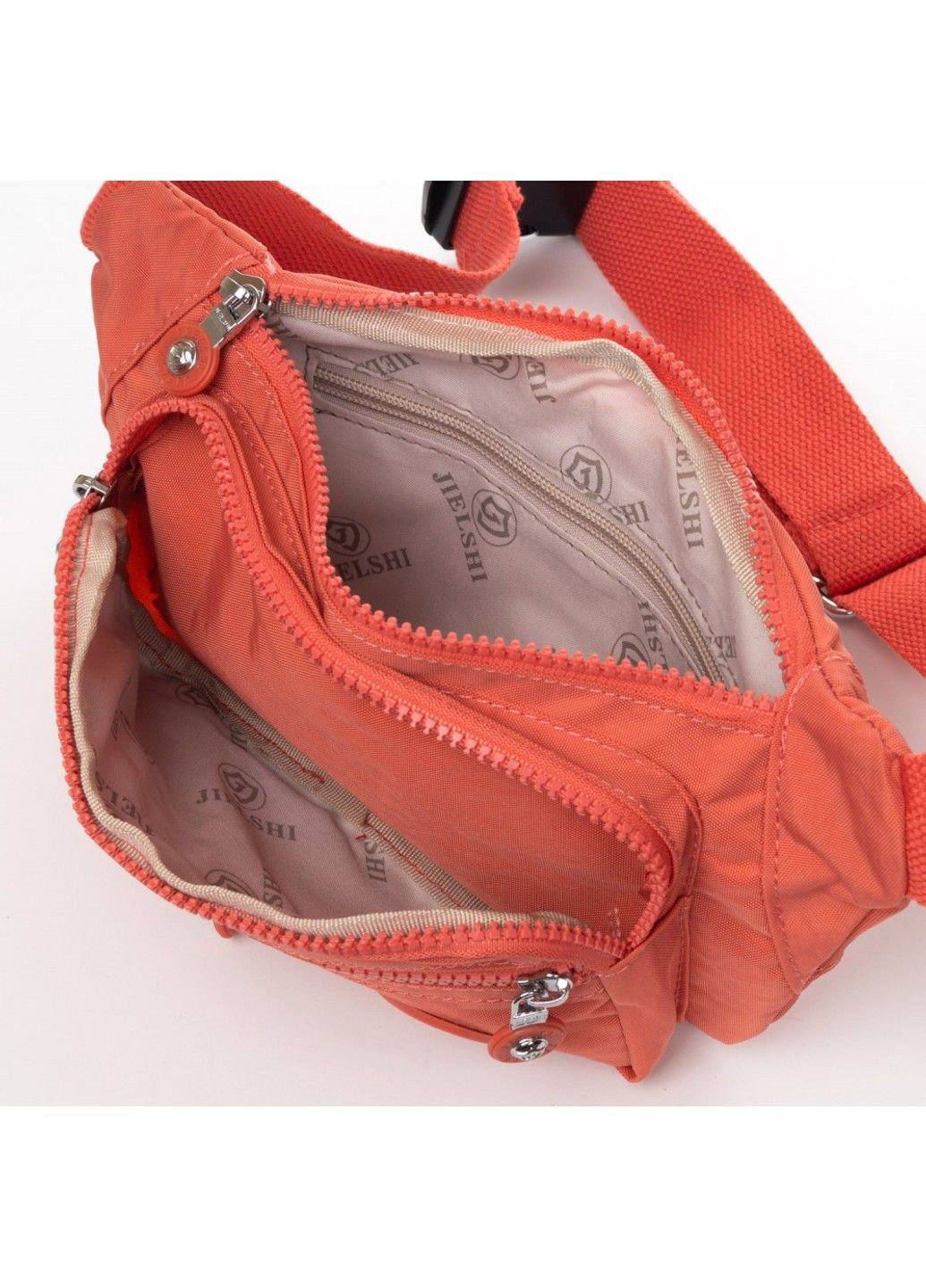 Жіноча сумка на пояс ZT-002 orange Jielshi (341248537)