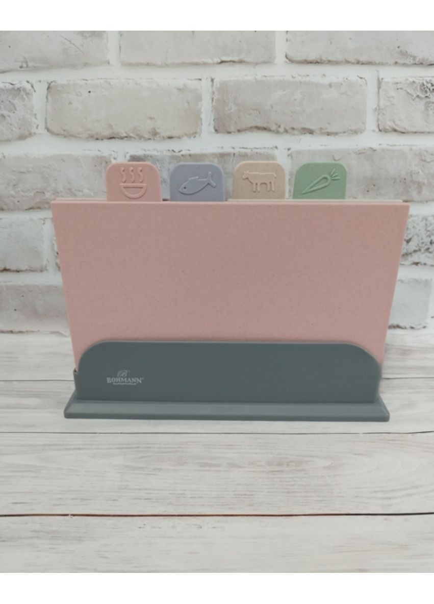 Набір обробних дощок BH-02-528 пластик 5 предметів Bohmann (353747737)