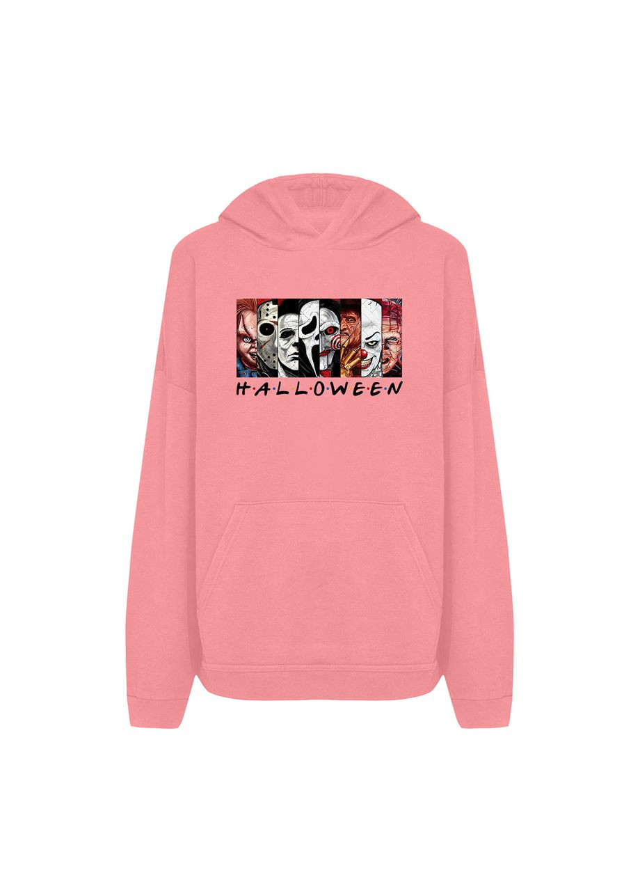 Худи с принтом "Фильмы ужасов" на Хэллоуин (10092736263) ТiШОТКА (370188318)