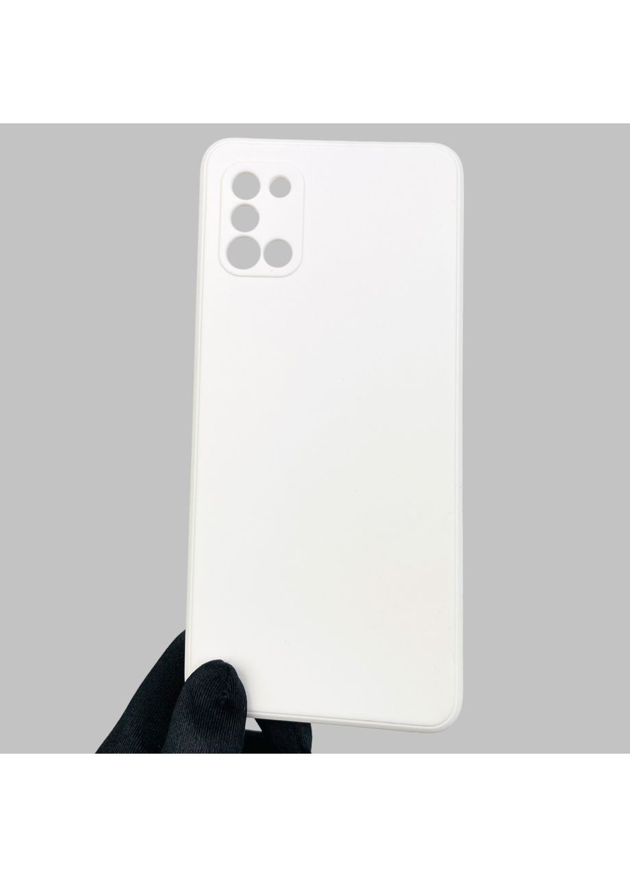 Чехол для Galaxy A31 SM-A315F с квадратными гранями c защитой камеры на самсунг а31 белый Samsung (366018936)